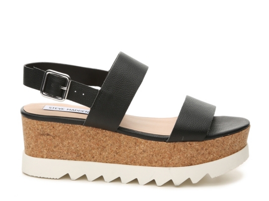 dsw steve madden platform sandals