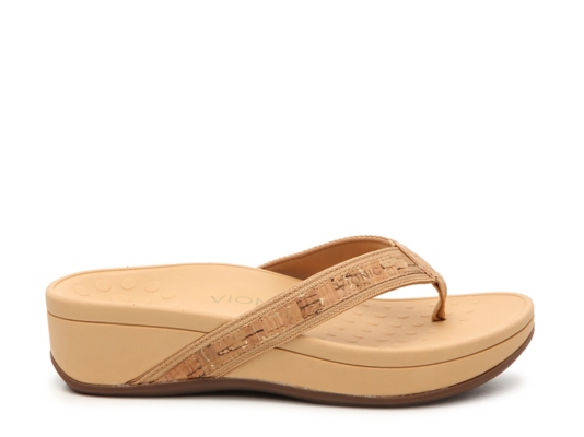 vionic high tide platform sandal