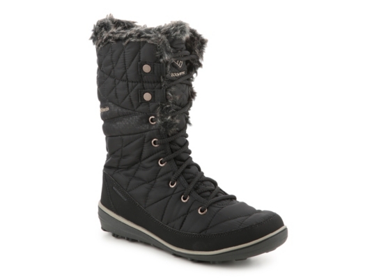 snow boots no laces