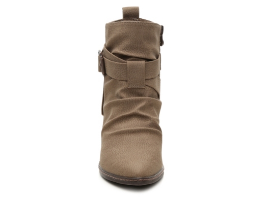 pauline faux leather combat booties
