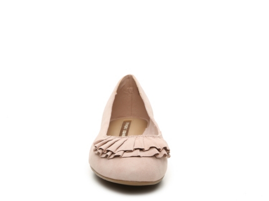 rina buckled lace up ballet flats