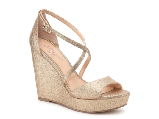 badgley mischka jewel wedge