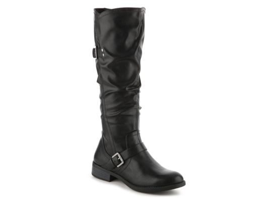 white calf boot
