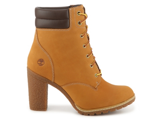 high heel timberlands outfit