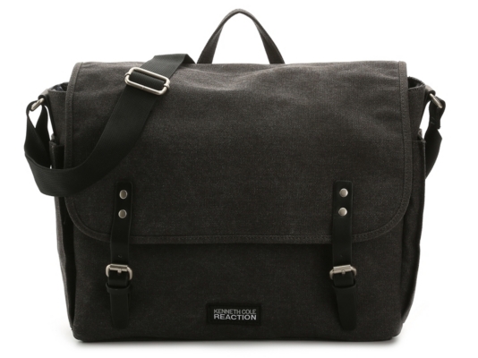 kenneth cole reaction distressed messenger bag