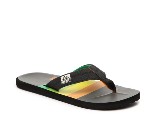 reef ht prints flip flop