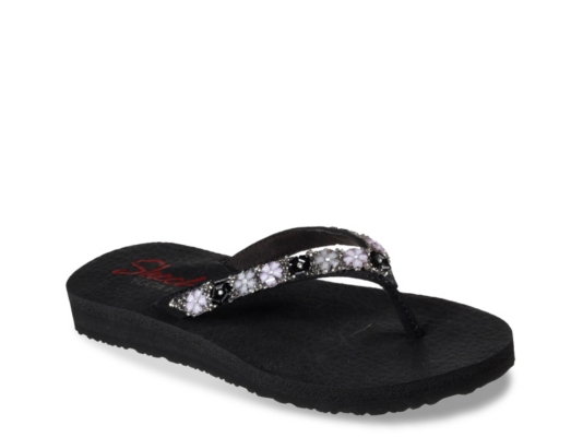 skechers daisy delight flip flop