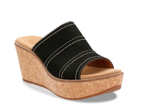 dsw clarks wedges