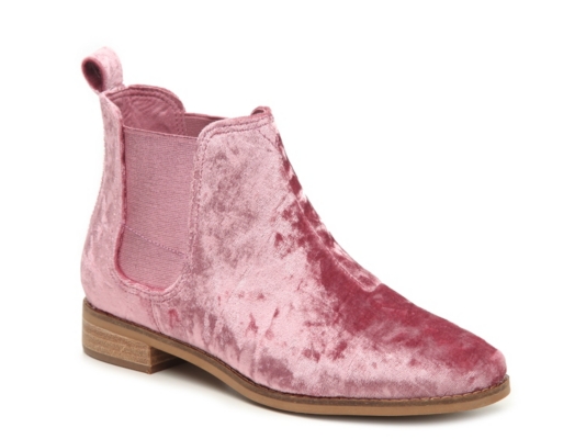 toms ella chelsea boot black
