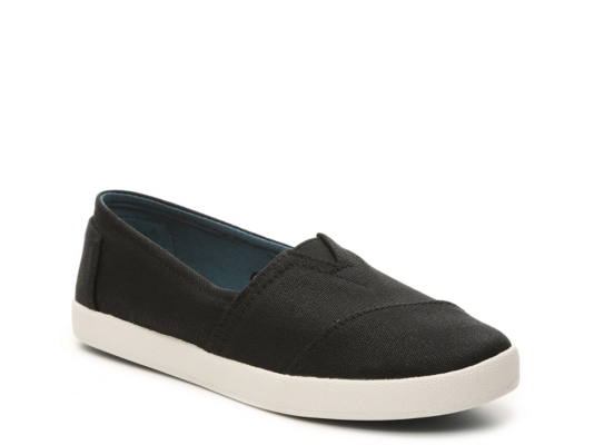 avalon canvas slip on sneaker