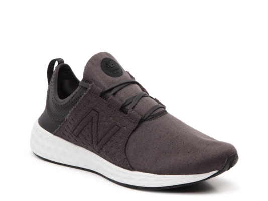 new balance mens cruz fresh foam trainers black