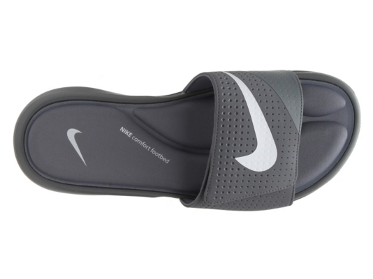 nike ultra comfort slide grey