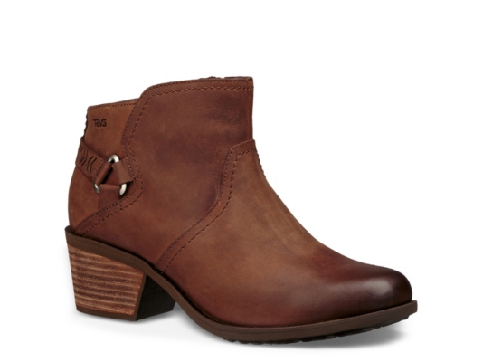 teva foxy ankle boots black