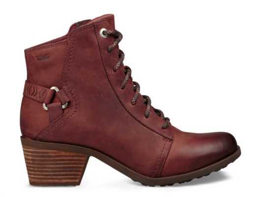 teva foxy bootie lace up