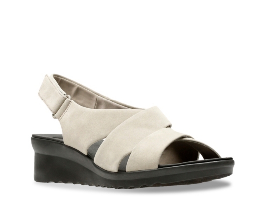 Caddell Petal Wedge Sandal