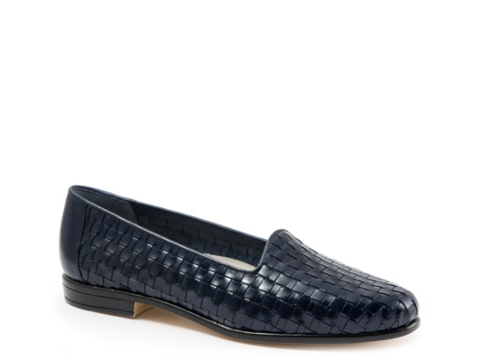 navy blue loafers womens