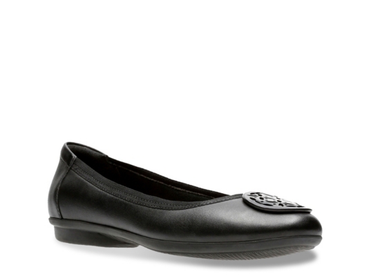 dsw clarks flats