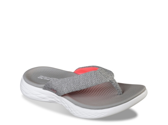 skechers on the go flip flops