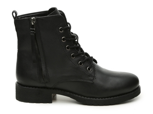 dsw brown combat boots