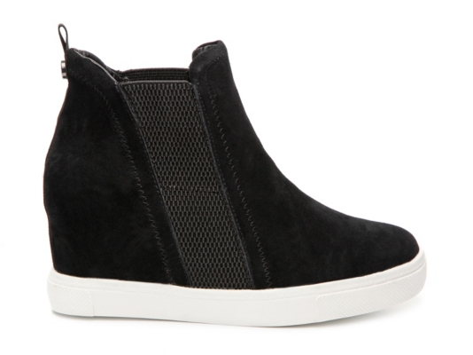 steve madden wedge high top sneakers