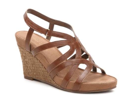 dsw wedge sandals