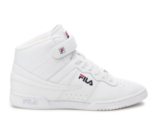 fila white high top sneakers