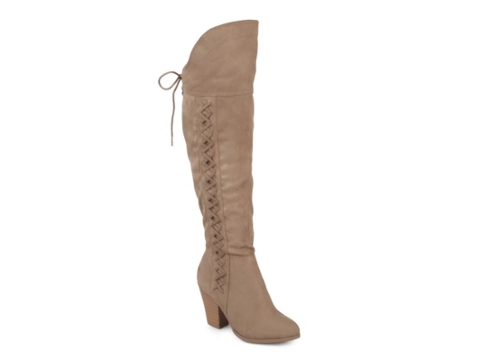 Journee Collection Spritz Wide Calf Over The Knee Boot Women's Shoes DSW