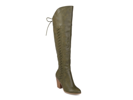 journee collection spritz over the knee boot