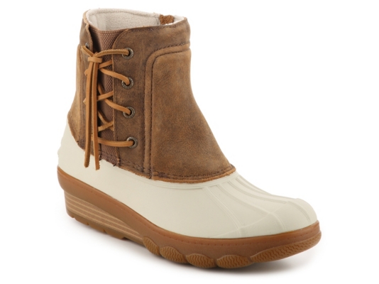 Sperry Top-Sider Saltwater Spray Wedge Duck Boot Women's Shoes | DSW
