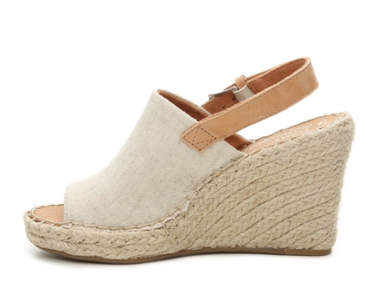 TOMS Monica Espadrille Wedge Sandal Women's Shoes DSW