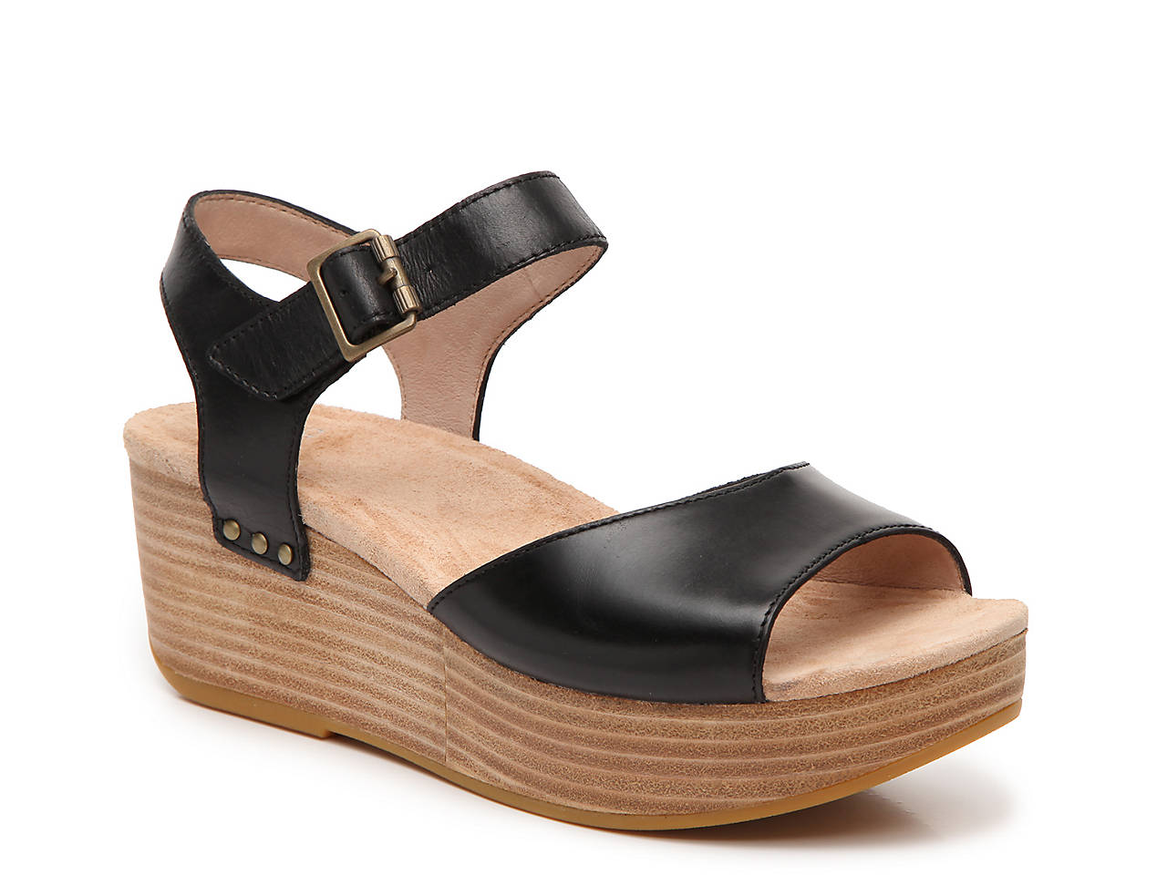 Dansko Silvie Wedge Sandal Women's Shoes | DSW