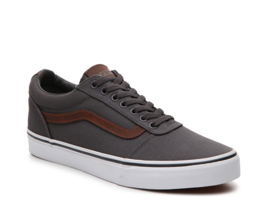 grey brown vans