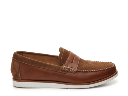 aston grey mens loafers