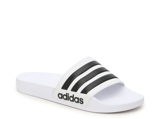 dsw adidas slides womens