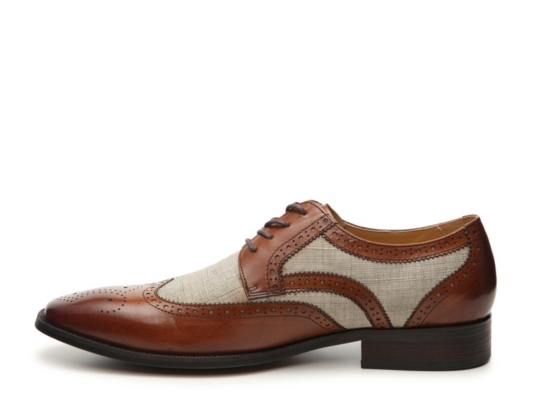 stacy adams men's kemper wingtip oxfords
