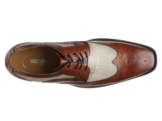 stacy adams men's kemper wingtip oxfords