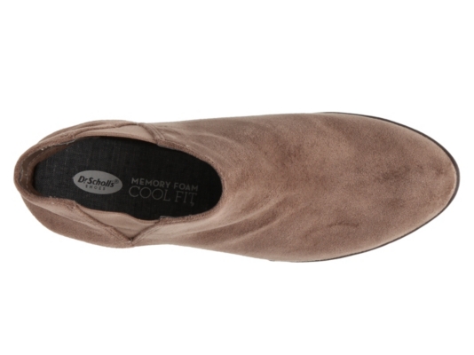 dr scholls real cute slip on bootie