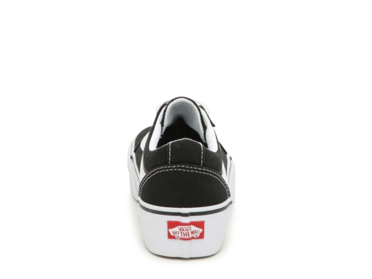 platform vans dsw