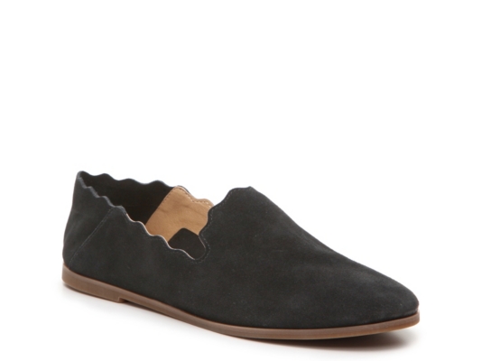 dsw black pointed flats