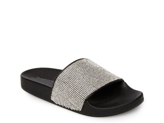 madden girl bling slides