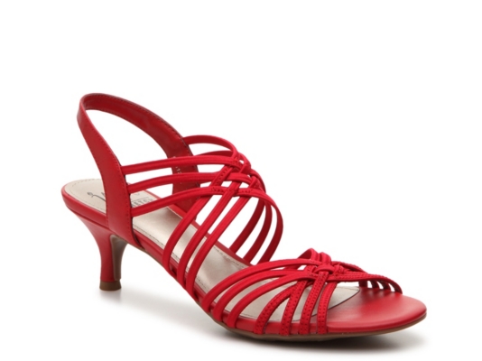 dsw red high heel shoes