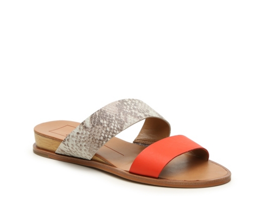 dsw orange pumps