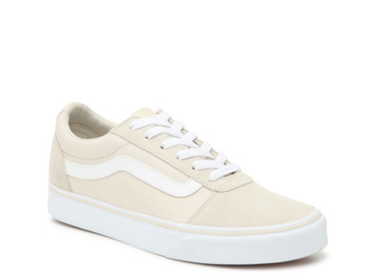 vans cream shoes