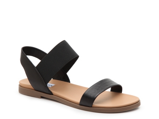 steve madden black flip flops