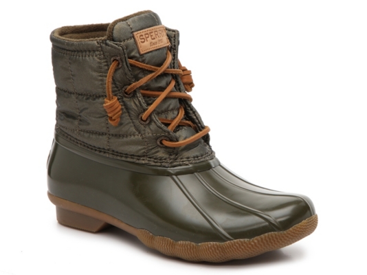 women's sperry quilted duck boots