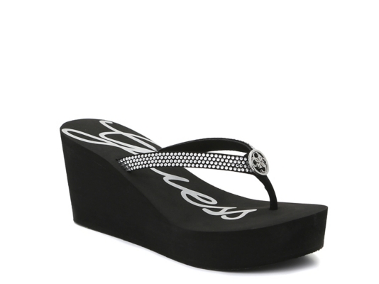 dsw wedge flip flops