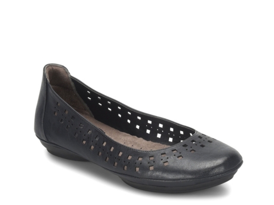 dsw ballet flats black