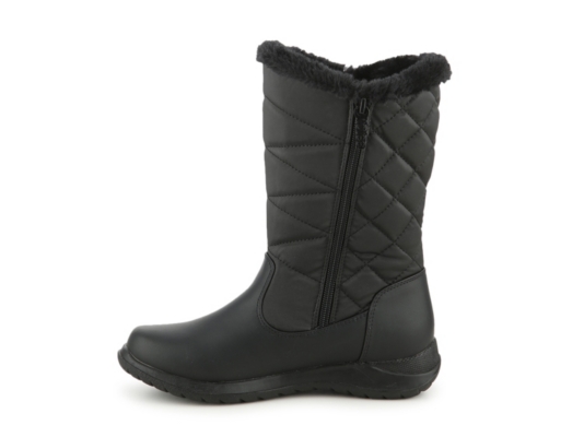 totes womens joni waterproof winter boots flat heel