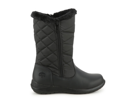 totes womens joni waterproof winter boots flat heel