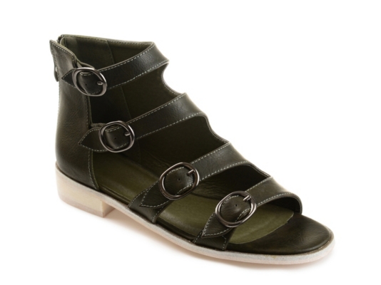 dsw green sandals